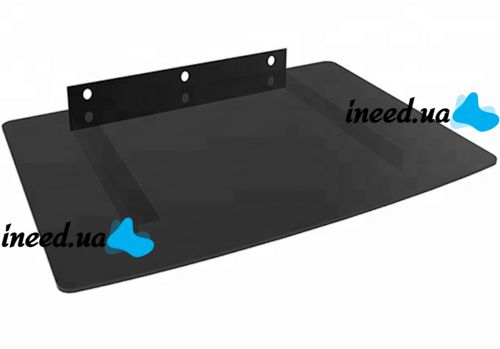 Universal Wall Mount Bracket for TV Tuner Opera DVD-17P up to 8 kg, Hinged Holder Shelf Mount for T2 on the wall 36x25x3 cm for TV