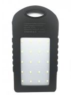 Portable Charger Power Bank Solar Charger 50000 mAh with Led flashlight and carbine on a solar battery, external battery 2, power bank