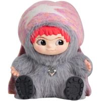 Дитяча плюшева іграшка брелок Wakuku OD-25 17 см, М'яка пухнаста фігурка сюрприз Вакуку 17см з брелоком для сумки 1 сезон для дітей