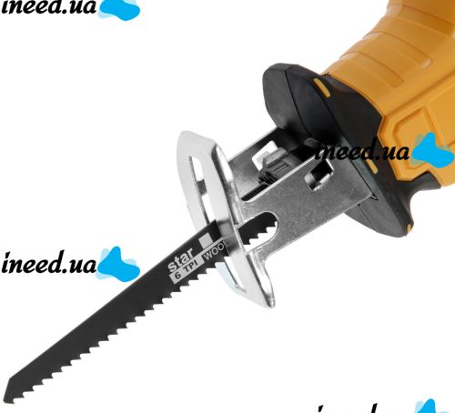 Акумуляторна шабельна пила DeWalt DCS312NT 24V 2 акумулятори і 4 пили для різання металу дерева, Електропила лобзик з набором полотен у кейсі