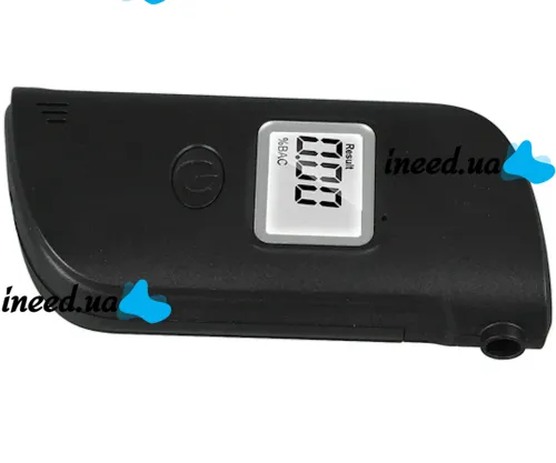 Кишеньковий алкотестер Breath Alcohol Tester MR689 з мундштуками і LCD дисплеєм, персональний алкометр дихання аналізатор спирту HA - 170 від батарейок