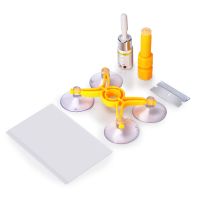 Полный набор для ремонта лобового стекла авто Versachem Windshield Repair Kit средство для удаления трещин и сколов, царапин и повреждений автомобиля