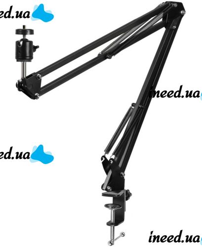 Професійний штатив для телефону Stands HA-9, Пантограф для смартфона і камери, Настільний кронштейн тримач для Відео Фото обладнання NB-36