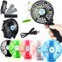 Ручний міні вентилятор Handy Mini Fan WX - 6508 USB акумуляторний настільний вентилятор трансформер зі складною ручкою і знімним акумулятором