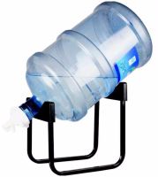 OWN-KC-513 Tilting tabletop 19 liter Bucket rack with water filling tap, Metal bottle holder AND103-1