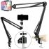 Professional Tripod for Phone Stands HA-9, Pantograph for Smartphone and Camera, Desktop Bracket Holder for Video Photo Equipment NB-36