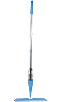 Швабра с распылителем и емкостью для воды Healthy Spray Mop 350 мл портативная швабра спрей с насадкой из микрофибры для уборки и мытья пола Синяя