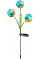 Садовый декоративный фонарь Одуванчики LED Flower Solar Led Light 70 см водонепроницаемый уличный RGB светильник на солнечной батарее для сада