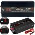 Автомобильный инвертор V-TEK PowerMaxx SSK-2000W 12V-220V от прикуривателя и аккумулятора, Авто преобразователь напряжения тока 12В 2000Вт, Черный
