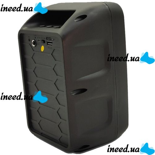 Portable Wireless Speaker Suitcase ESS-105 with LED Backlight USB, SD, FM, AUX Bluetooth with Light Music Rechargeable Music, Mini Suitcase