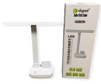 Настольная сенсорная лампа Digad 1963 с Power bank USB на аккумуляторе 5W 6000 mah, Складная аккумуляторная LED лампа фонарь 48LED 3 режима