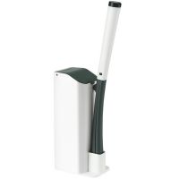 Универсальная щетка для уборки туалета MTS clip type removable toilet brush ершик для унитаза, набор щеток со сменными насадками и чистящим средством