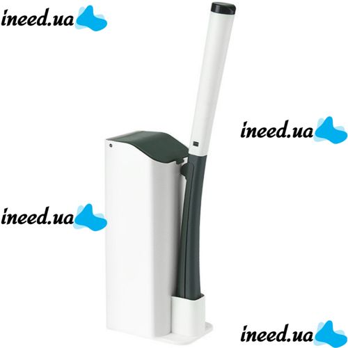 Универсальная щетка для уборки туалета MTS clip type removable toilet brush ершик для унитаза, набор щеток со сменными насадками и чистящим средством