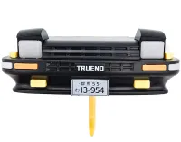Настінний тримач органайзер для ключів у стилі Toyota Trueno AE86 з LED підсвічуванням фар, Настінна авто ключниця з 1 гачком від батарейок