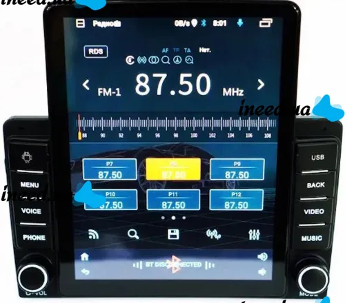 Автомагнітола CML-PLAY Pioneer 9580A 2Din 2DIN 1GB/16GB з сенсорним екраном 9.5" дюймів, Магнітола Android 2Дин GPS Wi-Fi Bluetooth USB в машину