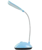 Настольная светодиодная гибкая лампа LED Desk Light X-7188 на батарейках, Беспроводной настольный мини светильник с механическим выключателем BL-7188