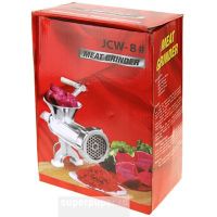 Mechanical Kitchen Meat Grinder JSW-8, Household aluminum handheld meat grinder chopper for making minced meat