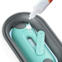 Універсальна щітка Pet Cleaning Hair LY-364 для сухого і вологого вичісування собак і котів, гребінець для грумінгу тварин з відсіком для води