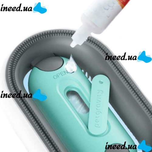 Універсальна щітка Pet Cleaning Hair LY-364 для сухого і вологого вичісування собак і котів, гребінець для грумінгу тварин з відсіком для води