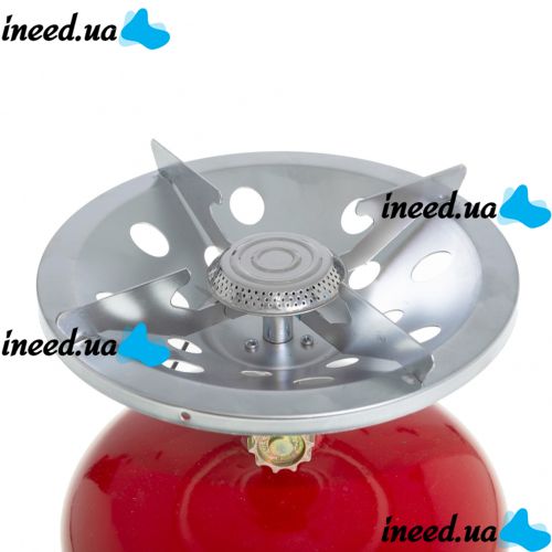 Tourist gas cylinder Propane UKP-52 with a burner of 5 liters, Tourist gas cylinder with a burner of 2 kg red, 5 liters
