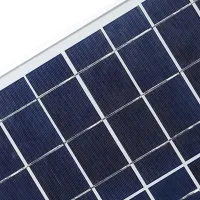 Універсальна полікристалічна сонячна панель Solar board Komaes 100w 18V 121x59x2. 5 см, Сонячна батарея KM(P)100 для зарядки від сонця Чорна