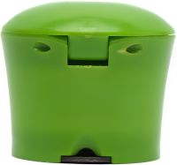 Ручний прес подрібнювач часнику Garlic Chopper кухонна чеснокодавка для дрібних продуктів, часничниця зі знімним контейнером і насадками Зелена