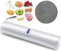 Вакуумные пакеты для вакууматора, вакуумного упаковщика 5 м х 25 см в рулоне, пленка для хранения пищевых продуктов