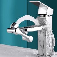 МЕТАЛ поворотная насадка на кран, удлинитель на гусак Faucet splash head, Аэратор для экономии воды с поворотом на 1080 градусов для смесителя