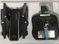 Квадрокоптер складаний професійний D5HW DRONE s9 Phantom Pro з WIFI камерою, Дрон з підсвічуванням на акумуляторі Коптер на радіокеруванні 4 DRC V4