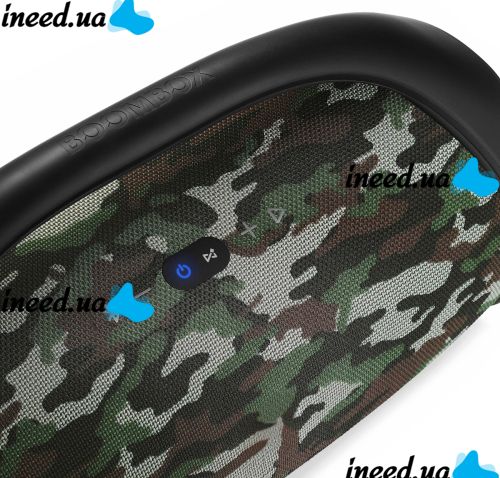 Large Wireless Music Speaker T&G Booms Box Big Camouflage with Handle, Portable Bluetooth Speaker in Boombox Style USB AUX for Android IOS