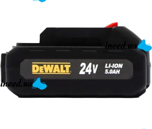 Cordless pruning shears DeWalt DCMPP540P1 24V 5AH with 2 batteries for trimming branches and trees, Cordless electric pruning shears scissors DeWalt in a case