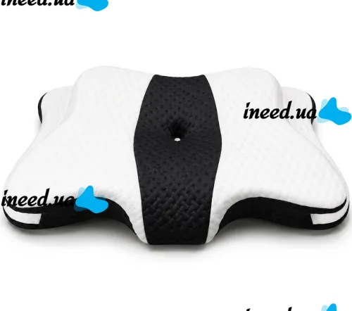 Ортопедическая подушка для сна Бабочка Piluxx Cervical Alignment Pillow LY-1242 анатомическая подушка из пены с эффектом памяти для спины и шеи
