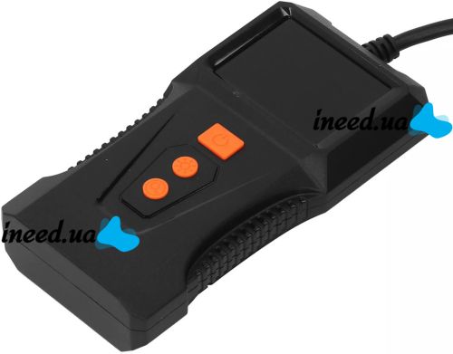 Гнучка камера ендоскоп Industrial Endoscope P230 8 мм 2 дюйми цифровий бороскоп із кабелем 5 м, підсвічуванням і екраном для діагностики на батарейках