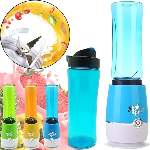 Portable Blender Shake n take MP-K 019 universal cocktail fresh mix, Compact 500 ml shaker for making cocktails and smoothies from the network