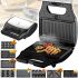 Electric sandwich maker Bitek BT-551 1800W with 8 removable molds sandwich maker, grill, waffle maker, nut maker with non-stick coating from mains 220V