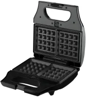 Electric sandwich maker Bitek BT-551 1800W with 8 removable molds sandwich maker, grill, waffle maker, nut maker with non-stick coating from mains 220V