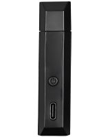Spiral Flameless Lighter Lovers M8 Electric Pulse USB Rechargeable Lighter with LED Flashlight 3 Modes and Charge Indicator LV-600