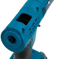 Акумуляторний клейовий пістолет PROFI-TEC PGG1120V 20V бездротовий термопістолет для гарячого силіконового клею 11 мм на 2 акумулятори Синій