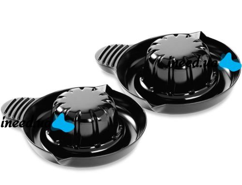 Набір форм для випічки запікання бекону 2шт Perfect Bacon Bowl їстівна тарілка, Форма для приготування їстівної тарілки з бекону Чорна