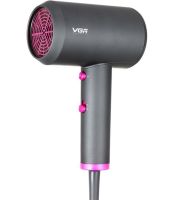Professional hair dryer VGR V-400 with cold and hot air supply, compact hair dryer with concentrator nozzle 2000W V400