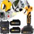 Cordless pruning shears DeWalt DCMPP540P1 24V 5AH with 2 batteries for trimming branches and trees, Cordless electric pruning shears scissors DeWalt in a case