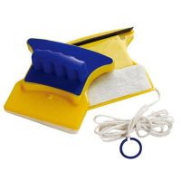 Двостороння магнітна щітка для миття вікон з двох сторін Cleaning Double Side Glass Cleaner, магнітний скребок двостороннього миття скла