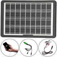 Портативна сонячна панель для зарядки мобільних пристроїв 15W, з Multi USB портом CL-1615 Solar Panel зарядка від сонця для повербанка телефону