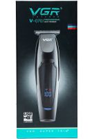 Wireless Rechargeable VGR V-070 Hair Clipper, Men's Edging USB Beard and Mustache Trimmer with Replaceable Nozzles V070