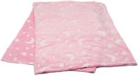 Дитячий світиться плед Magic Blanket місяць і зірки Рожевий 150х200 см плюшеве світиться покривало день-ніч, люмінесцентне покривало-плед