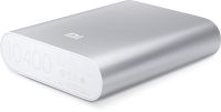 Портативное зарядное устройство Xiaomi MI Power Bank 10400 mAh внешний аккумулятор для телефона IOS Android, универсальный повербанк 2.1А USB