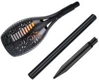 Садовий ліхтар з ефектом полум'я Solar Flame Led Light XF-6017 52 см водонепроникний вуличний LED світильник факел на сонячній батареї XF6017