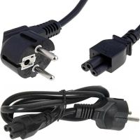 Кабель живлення для ноутбука 3 піна Cable for Laptop wire 165 1,5 м 0.75 mm мережевий шнур 150 см Міккі маус C13 потрійний для блоків живлення