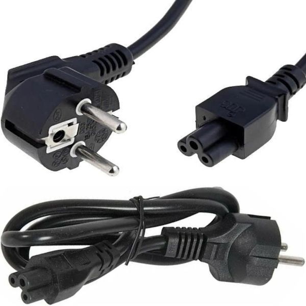 Кабель питания для ноутбука 3 пина Cable for laptop wire 165 1,5м 0.75 mm Сетевой шнур 150 см микки маус C13 тройной для блоков питания
