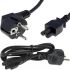 Laptop Power Cable 3 pins Cable for laptop wire 165 1.5m 0.75mm Power cord 150 cm mickey mouse C13 triple for power supplies